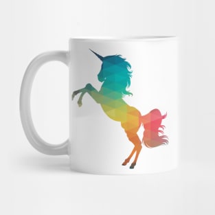 Rainbow unicorn horse Mug